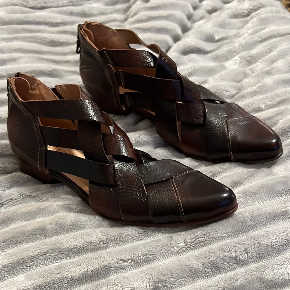 Bed Stu Brittany Woven Shoes Size 8